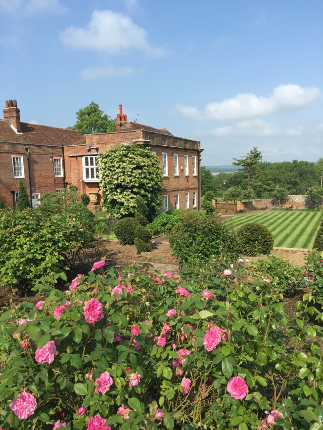 Smiths Hall from the rose garden