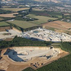 Views from a microlite - Gallagher Hermitage Quarry (going down to the next level!)