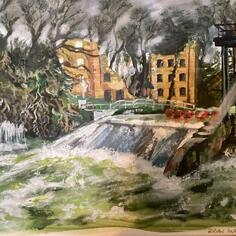 Tutsham Mill by Brian Cushing