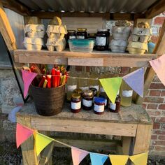 Fantastic local produce from Alexandra Easterbook at Elsmcroft House