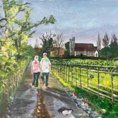 Church Lane by Brian Cushing