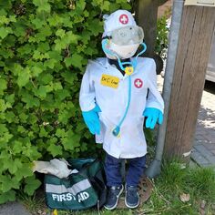 COVID-19 scarecrows