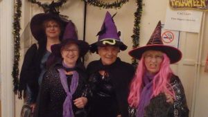 Guest, Pat Ludgate, Daphne Springett, Marianne Valente