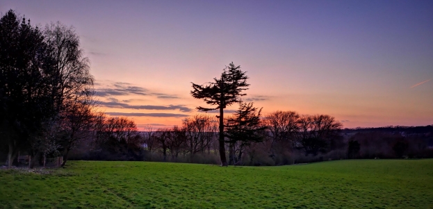 View towards the Medway valley